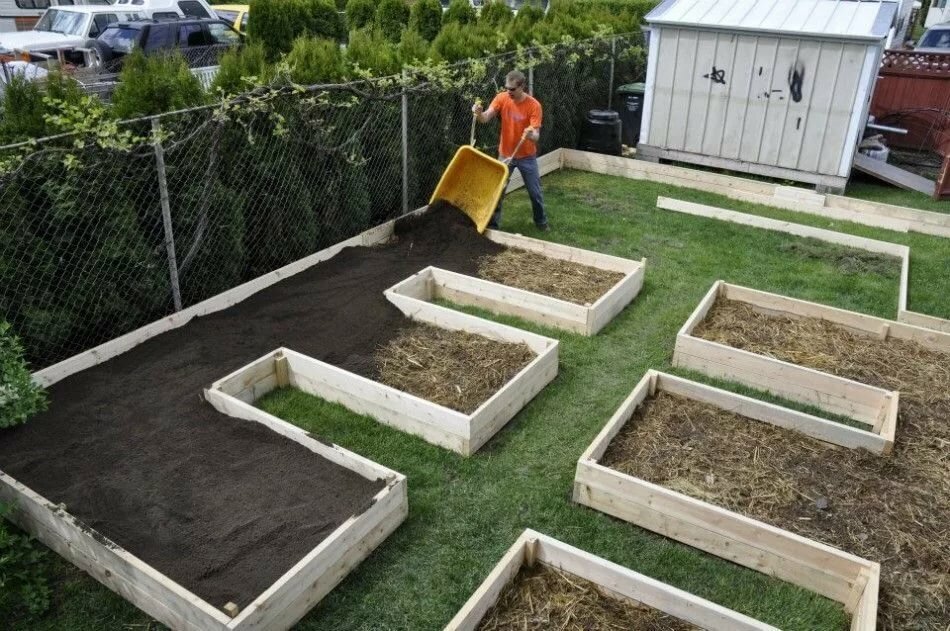 Высокие грядки своими руками