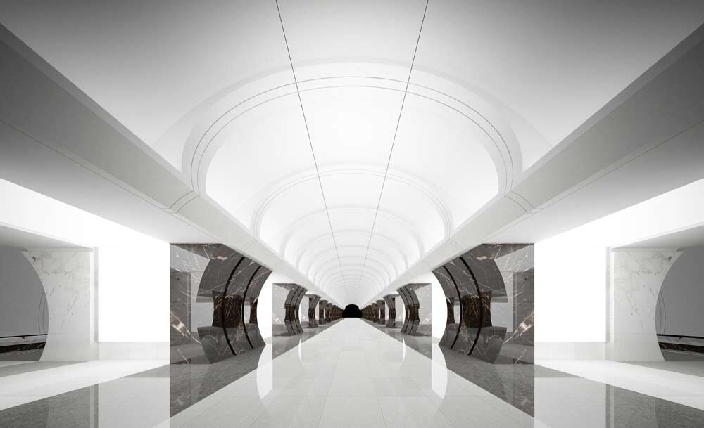 Проект станции "Суворовская" 