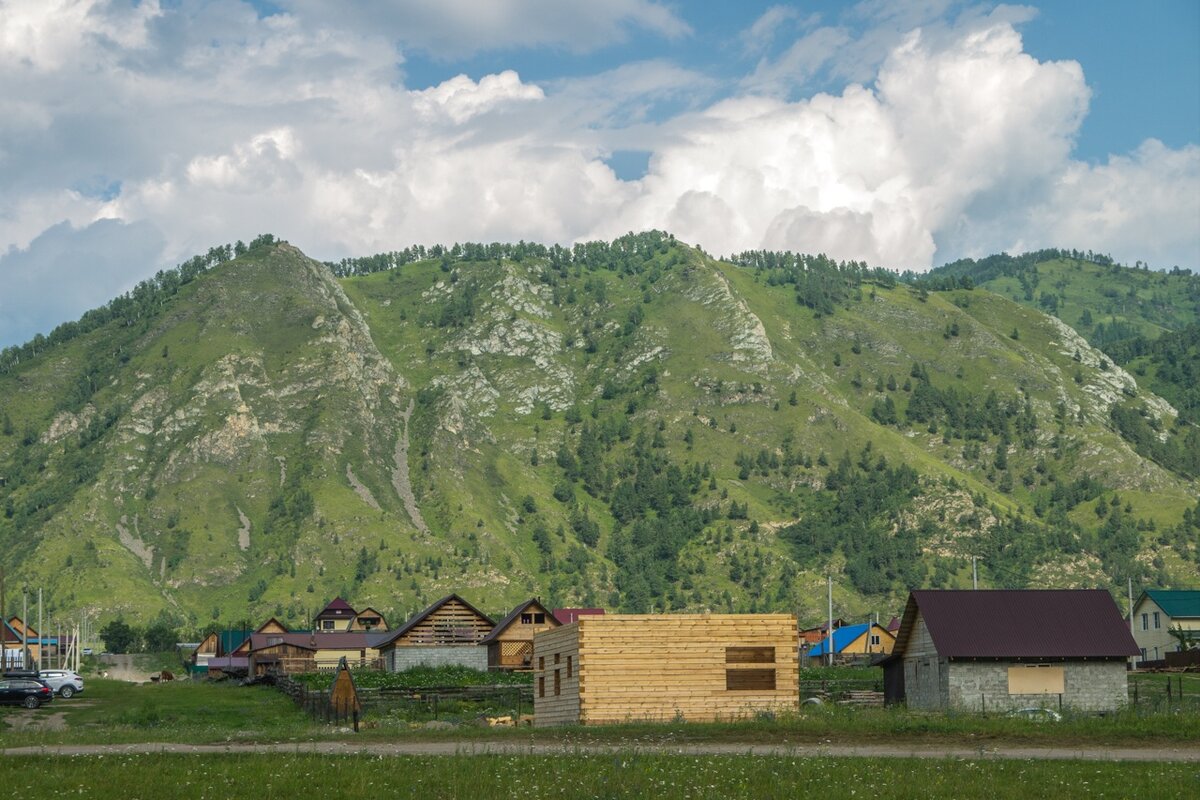 Село Чемал. Фото автора.