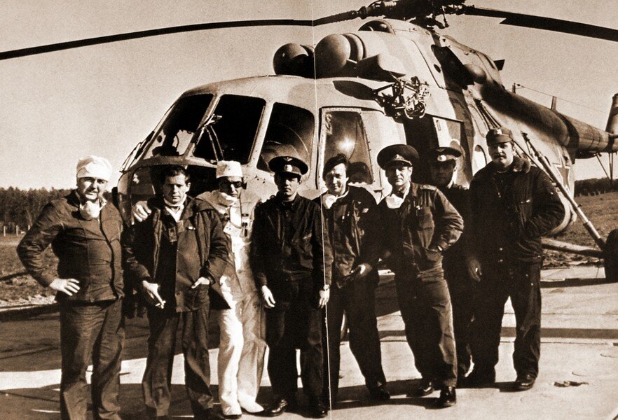 Экипаж разбившегося "Ми-8" 