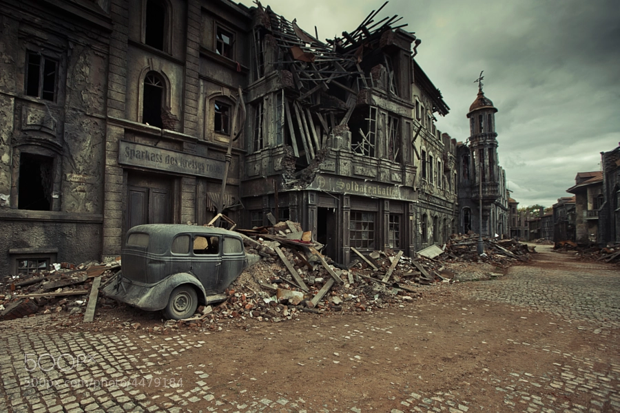 Разрушенный берлин 1945 фото