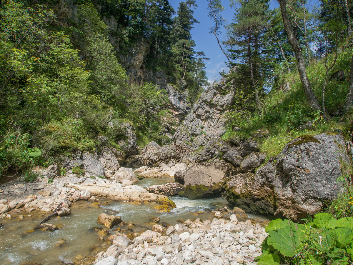 Смотровая площадка Курджипского ущелья