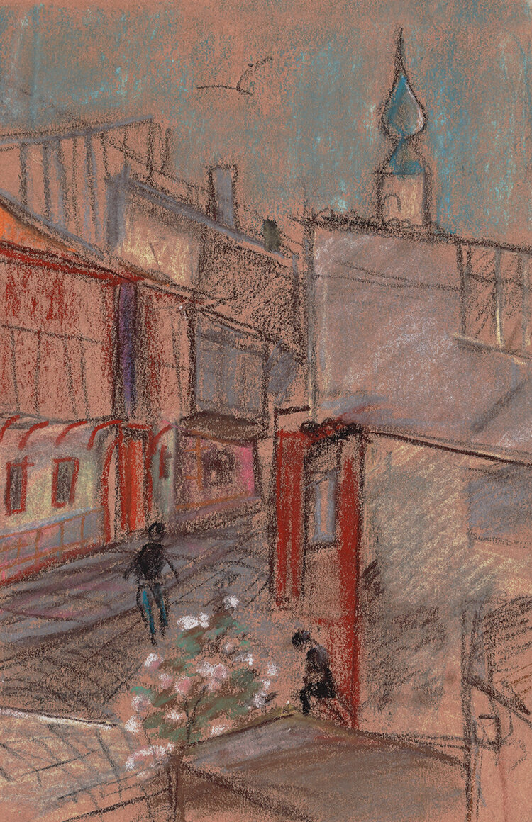 вид с балкона отеля