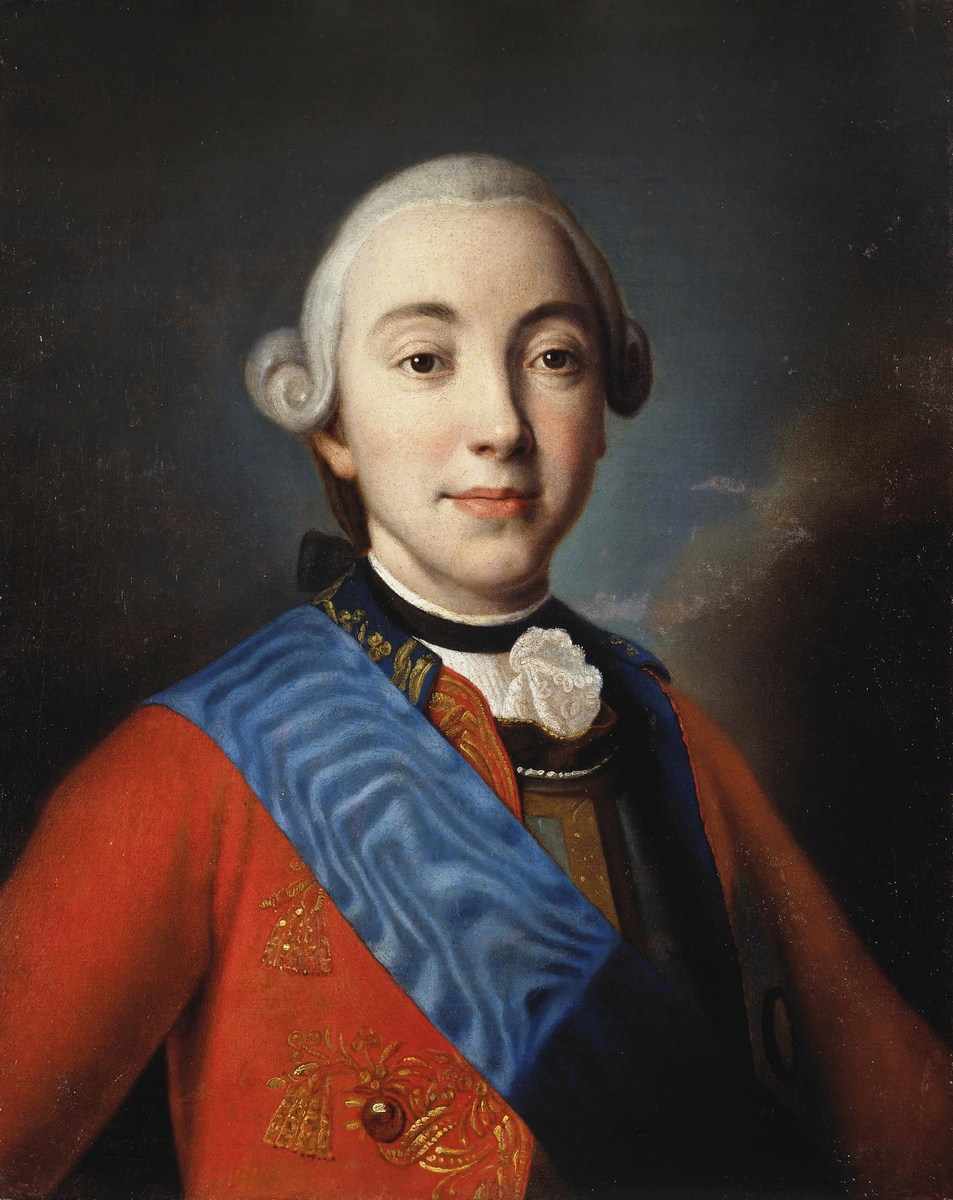 Петр III Федорович (1761-1762) - внук Петра 1 (сын его дочери Анны)