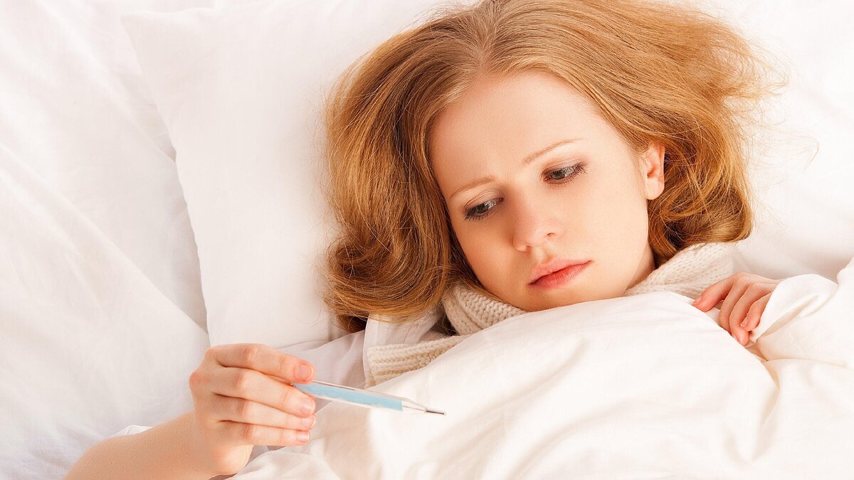 Первый признак заражения коронавирусом - высокая температура.