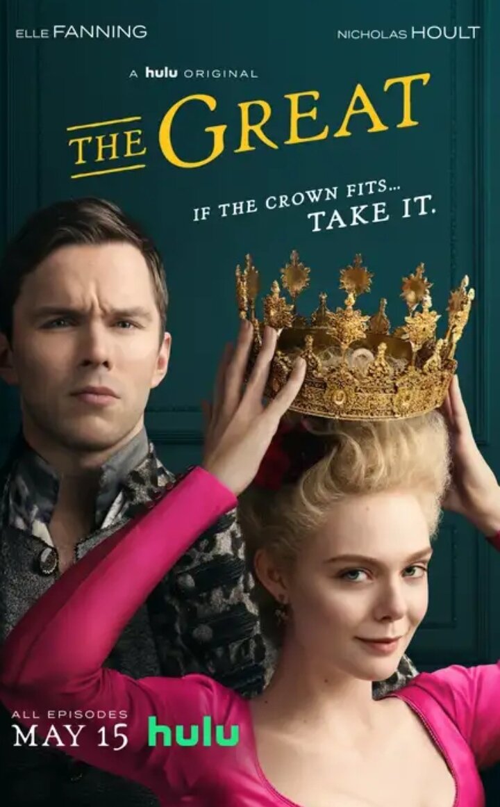 Сериал Великая или "The great" как его назвали в оригинале повествует о восхождении Екатерины Великой на престол. Скандальным его окрестили за" излишнюю толерантность" люди не оценили наличие темнокожих актеров в ролях почетных графов и черезмерно распутное поведение Петра. 