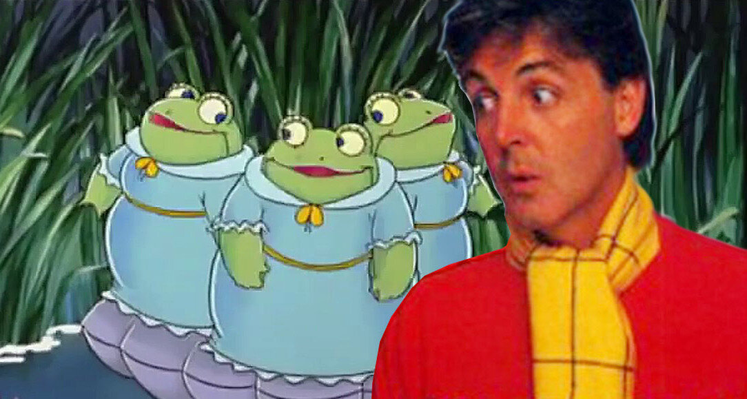Хор лягушек и Пол Маккартни - исполнители песни «The Frog Song».