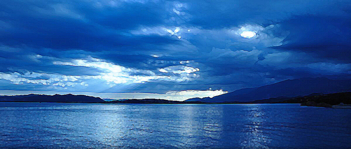 Синее-синее море...