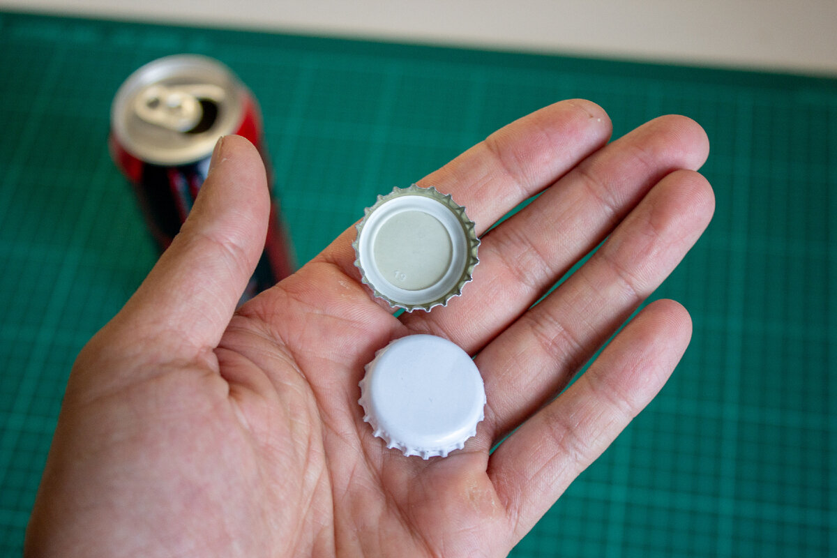 Крышки от лимонада