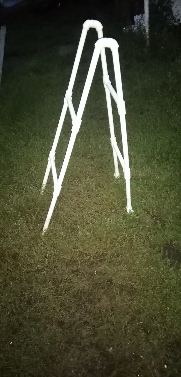 Вид с боку лесенки