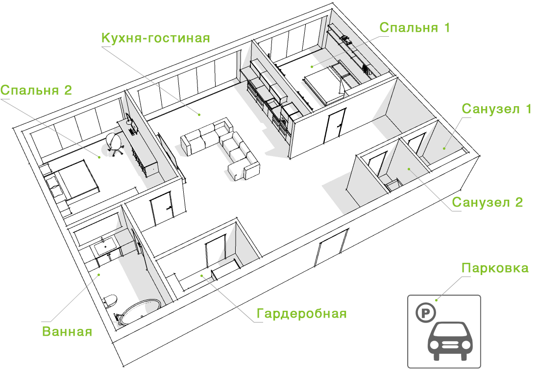 Типичный запрос в сегменте аренды элитного жилья