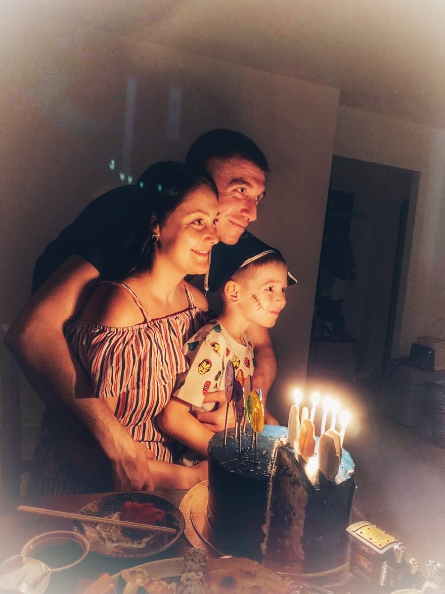 День Рождения Роберта, 6 лет.