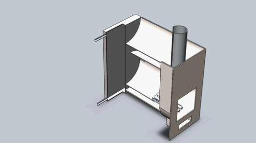 Делаем вертикальную печь из трубы для бани своими руками