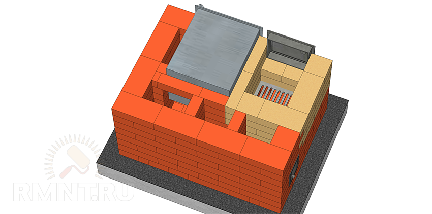 Печь шведка своими руками: порядовка, фото, видео