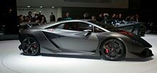 Lamborgini Sesto Elemento на Парижском автосалоне в 2010году.
