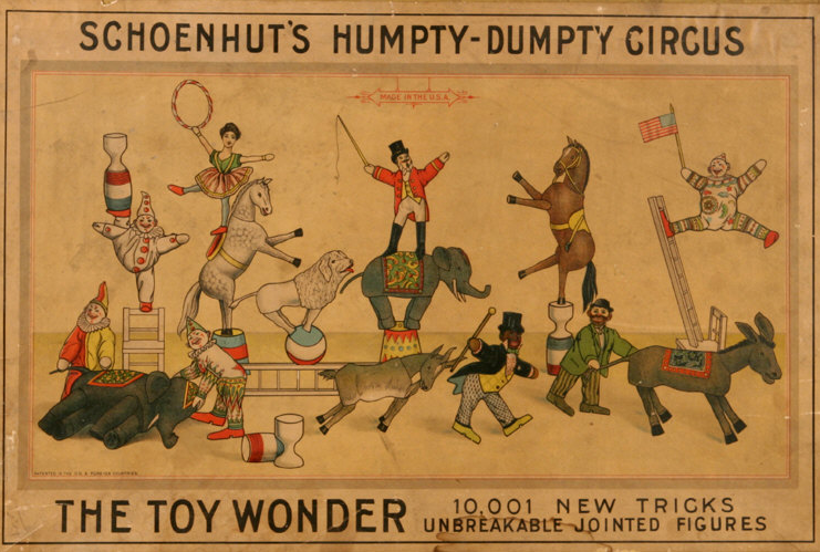 Афиша «Цирк лилипутов»