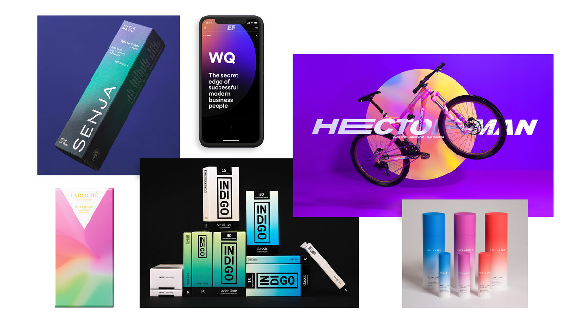 Работы с использованием Градиента в качестве основной граф-идеи.