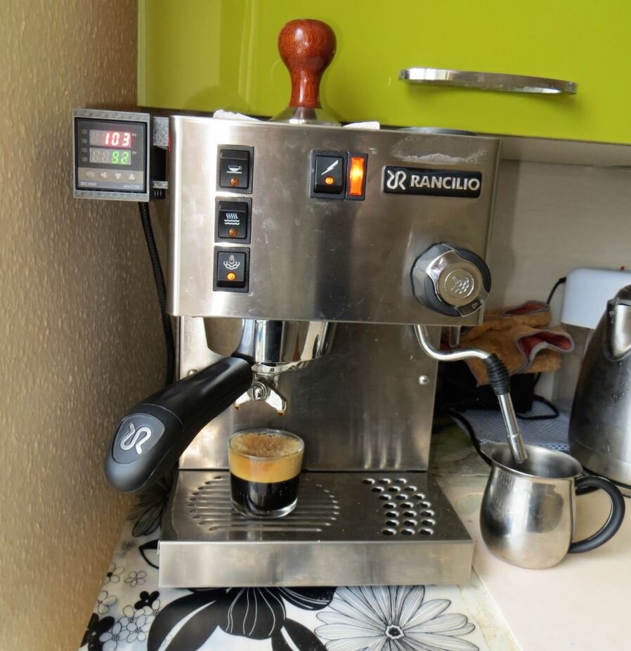 PID контроллер для температуры для кофемашины Rancilio Silvia 1