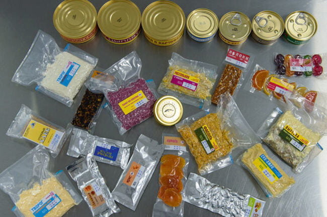 Кое-что из рациона российских космонавтов