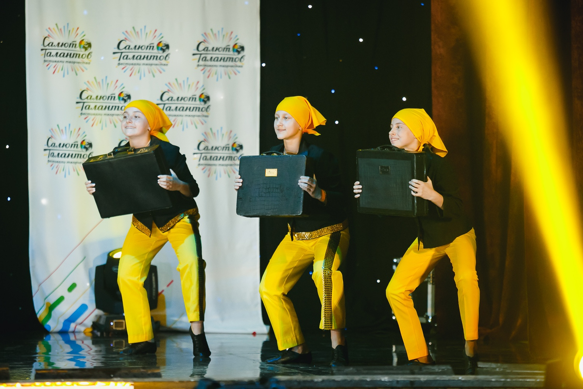 Выступление на конкурсе "Салют Талантов"
