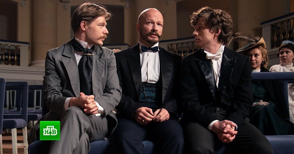 Кадр из сериала "Победители": Никита Ефремов, Никита Панфилов, Евгений Антропов