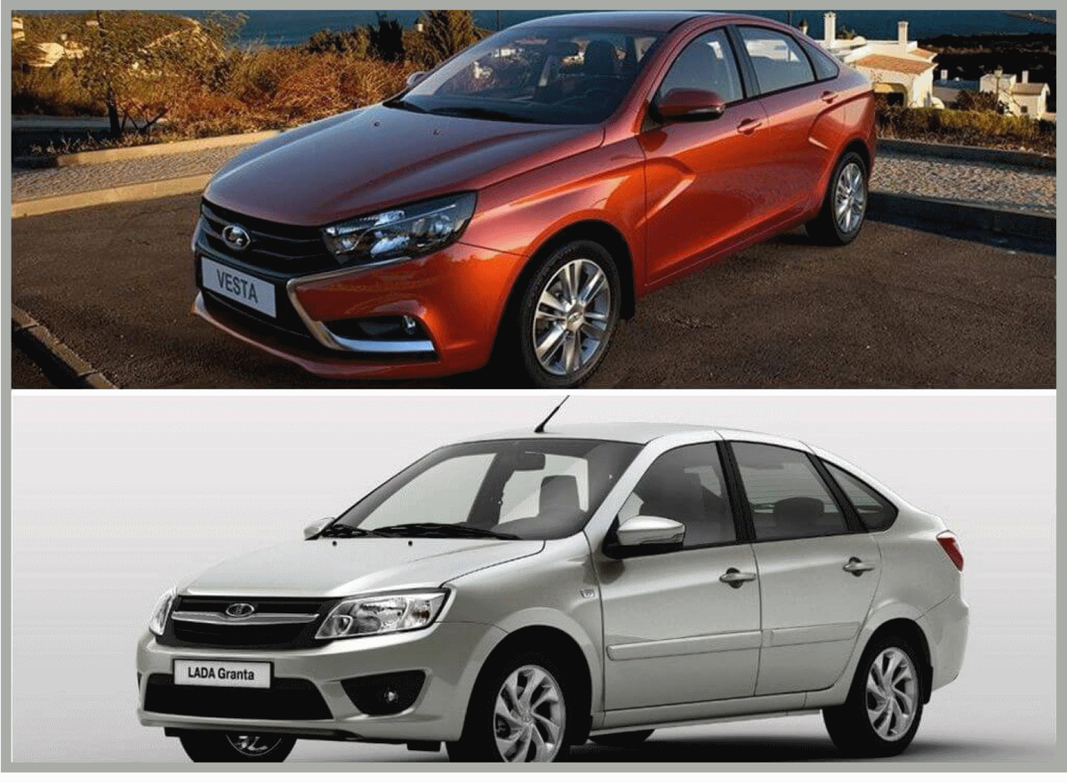 сравнение лады гранта и