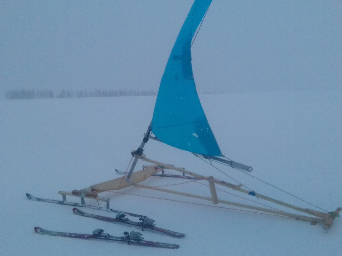 Буксирчик парусный для лыжника