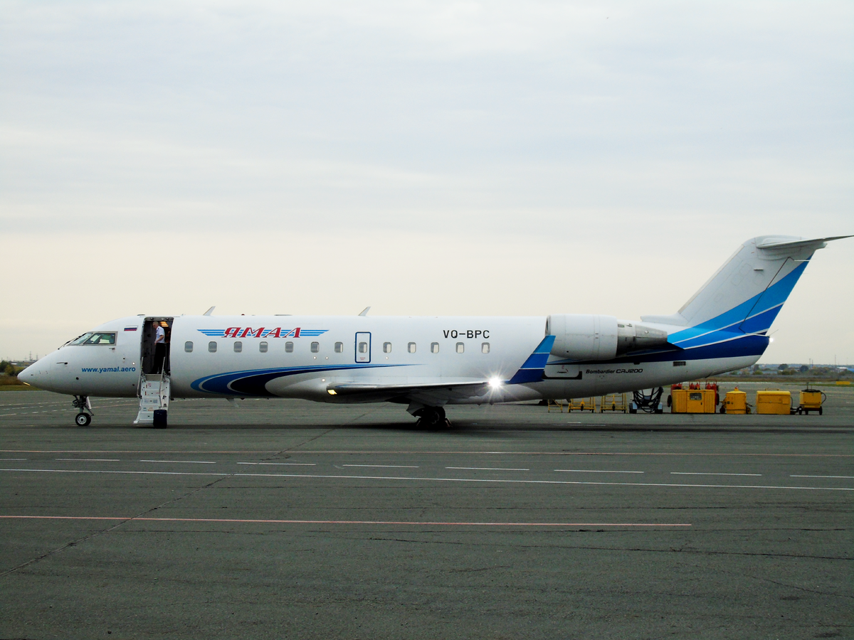 Bombardier CRJ-200 (VQ-BPC) ''Ямал''