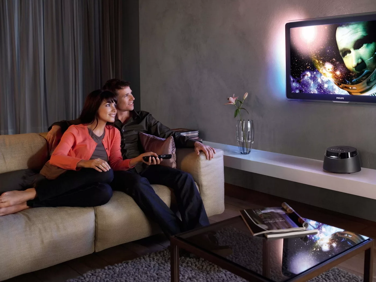 Просмотр фильмов дома