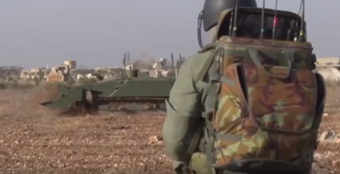 Уран-6 в работе.