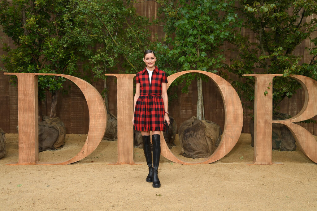 Оливия Палермо перед шоу Dior