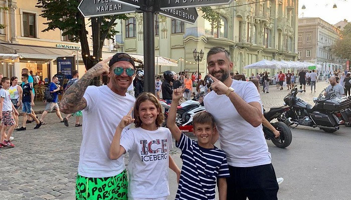 Андрей Воронин и Александр Самедов в Одессе, instagram.com/voroninandrey