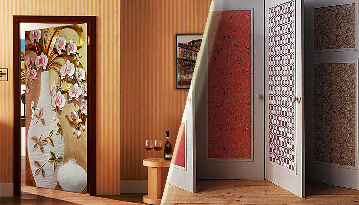 Фото межкомнатных дверей в интерьере квартиры, кухни, ванной или санузла
