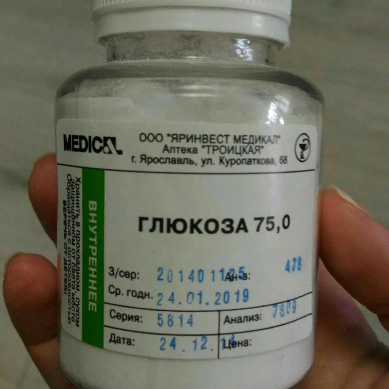 Глюкоза.