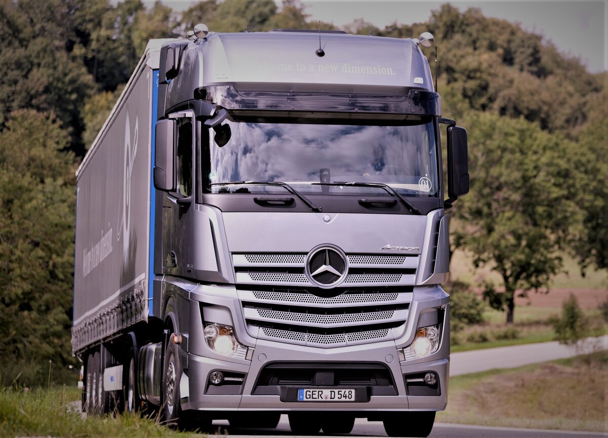 Мерседес в рейсе