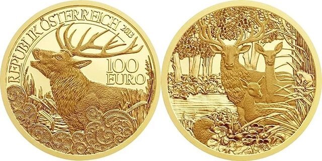 
100 евро Австрии 2013 года