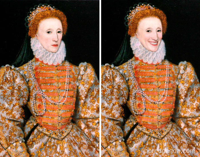 Неизвестный художник "Портрет Елизаветы I", ок.1575