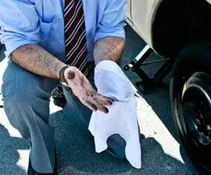 Солярка на одежде