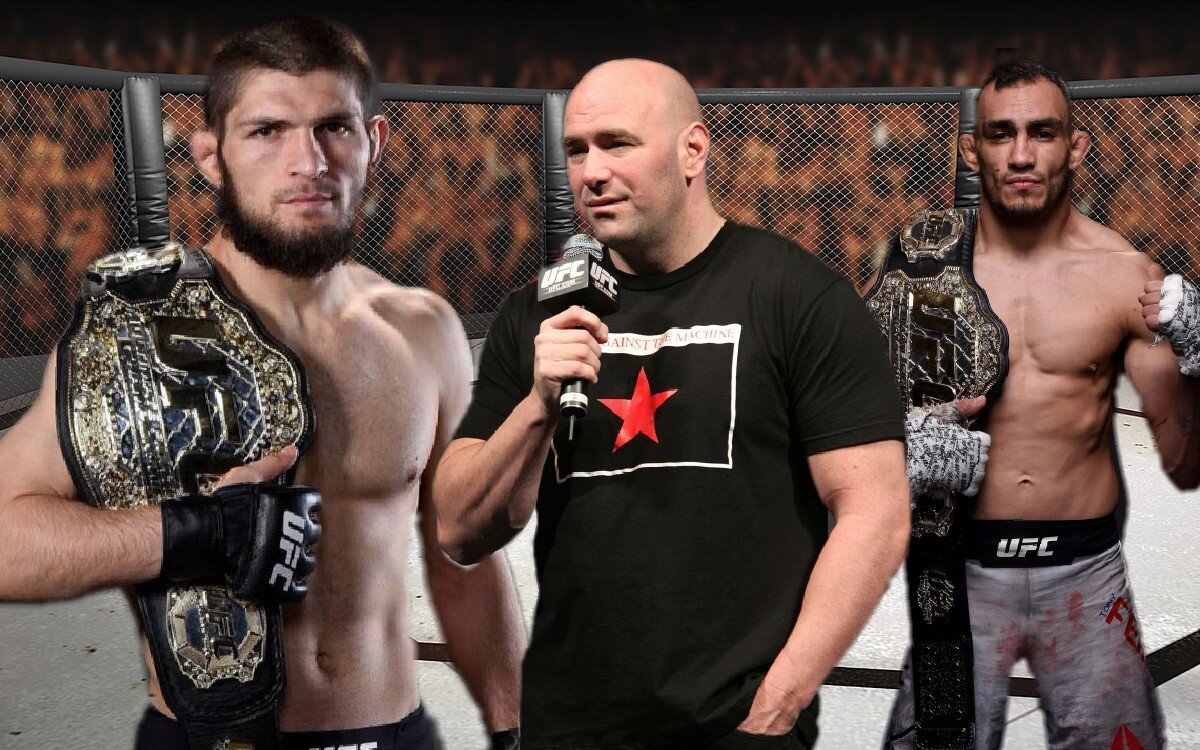 Бой за титул чемпиона UFC в легком весе(70.1 кг.)