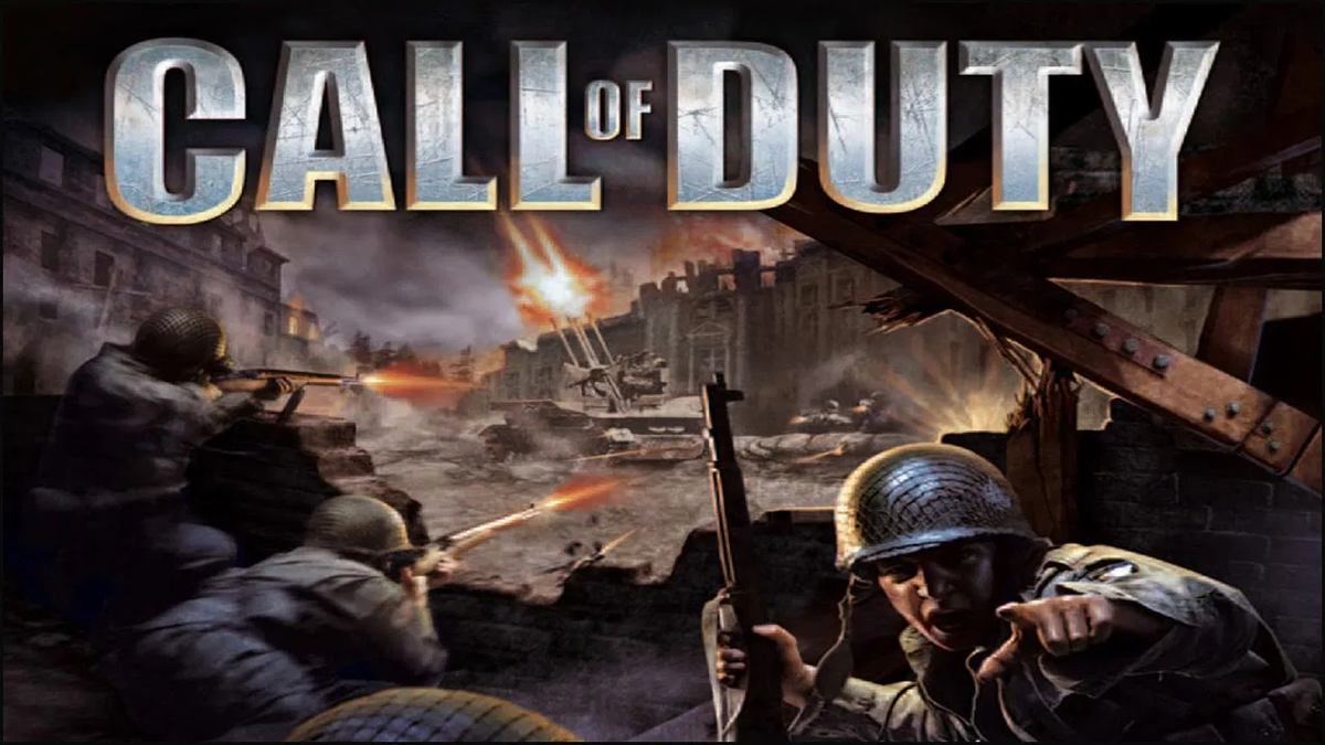 Call of duty на 1 экране. Call of Duty 1 Постер. Call of Duty 1 2003 миссия. Call of Duty - Gold Edition. Кол оф дьюти 1 обложка.