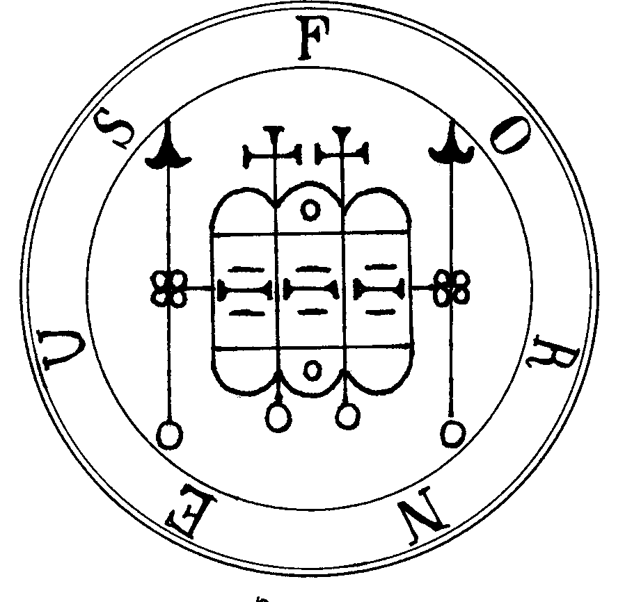 Сигил для призыва Форнеуса