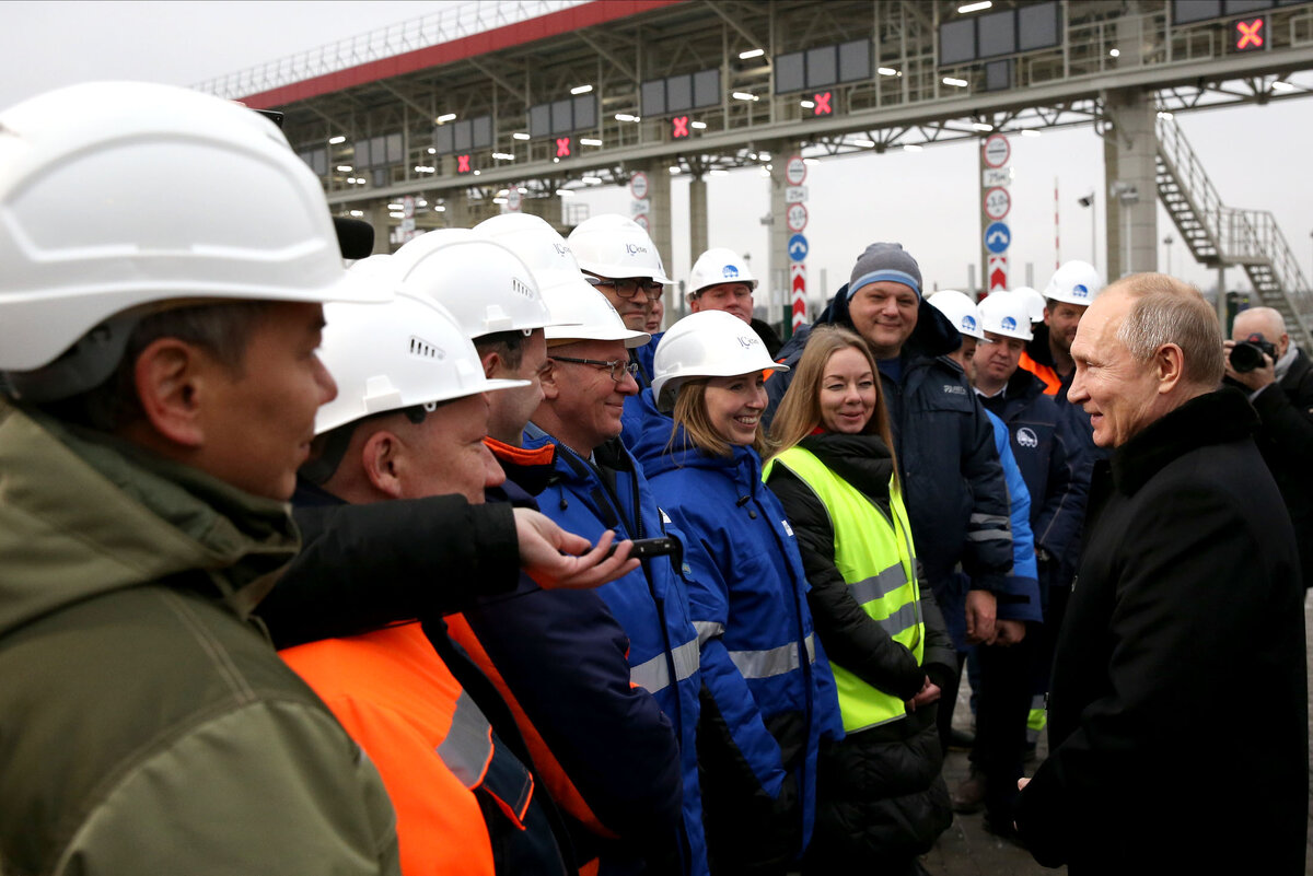 открытие трассы "Нева", фото: Константин Завражин, rg.ru