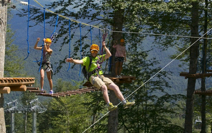 Веревочный комплекс «ПандаПарк»