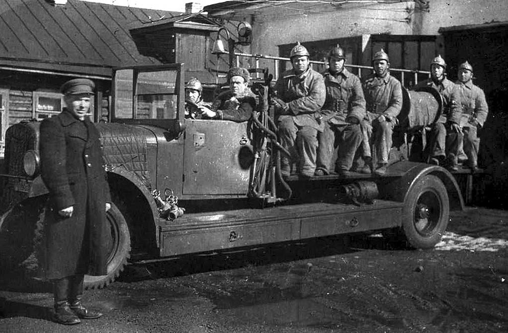 Пожарные машины 1930