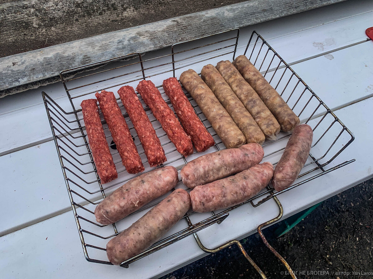 Чевапчичи, колбаски и купаты из 