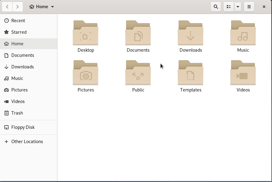 Linux folders