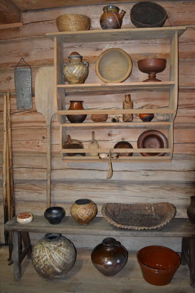 Экспозиция «Крестьянские дети». Музей деревянного зодчества, ГВСМЗ