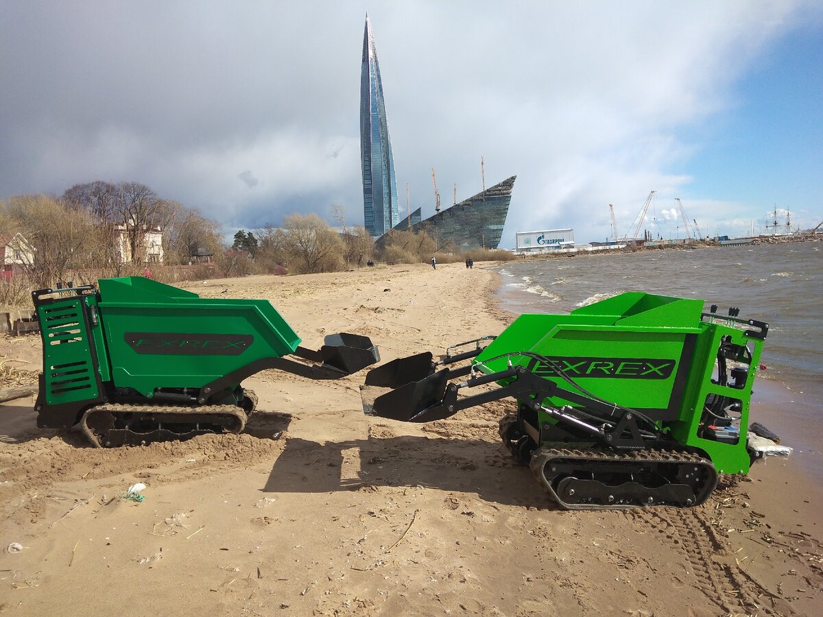 EXREX800 left foto, EXREX1000 Right foto