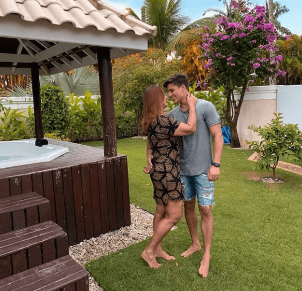 Тьяго Рамос и Надин Сантос