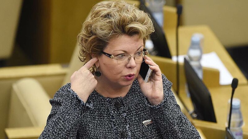 Депутат государственной думы РФ Ямпольская Елена Александровна. Партия "Единая Россия". 